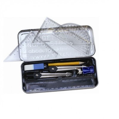 11 pcs office supplies bangladeshi coms geometry box compass math set