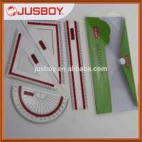 4pcs rulers sets math set stationery