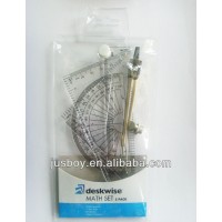 compass set in PVC bag, compass ,