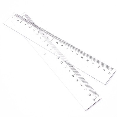 ruler set,4pcs plastic ruler math set